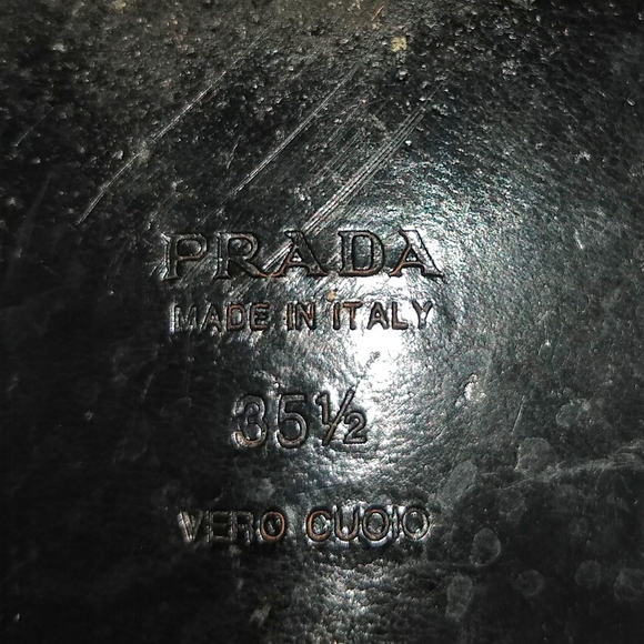 Prada leather sequins mules. 35.5 - Picture 9 of 11